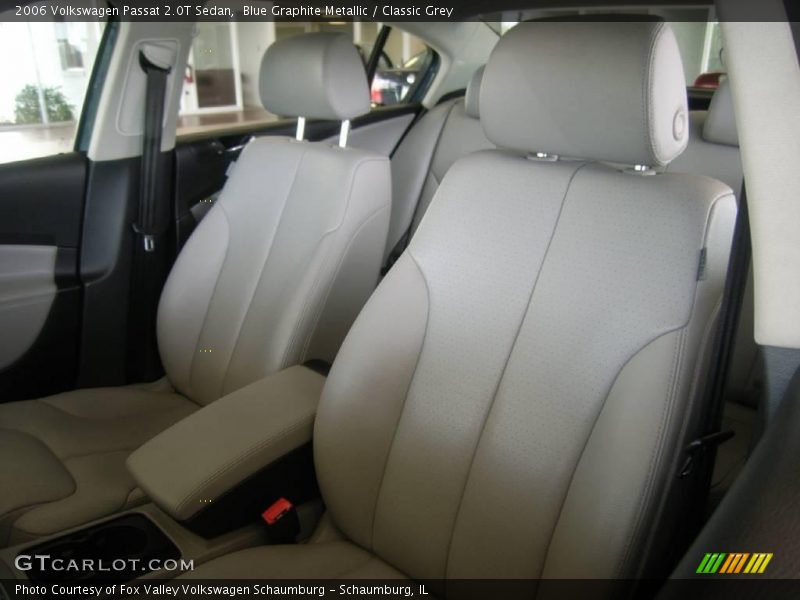 Blue Graphite Metallic / Classic Grey 2006 Volkswagen Passat 2.0T Sedan