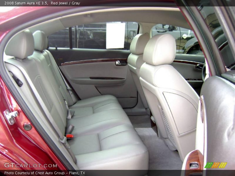 Red Jewel / Gray 2008 Saturn Aura XE 3.5
