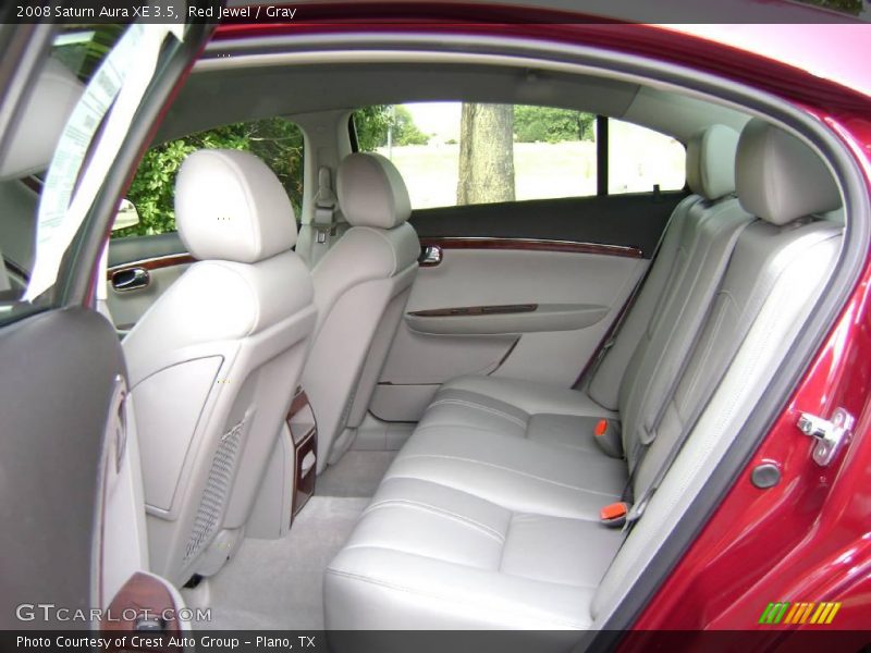 Red Jewel / Gray 2008 Saturn Aura XE 3.5