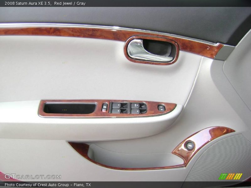 Red Jewel / Gray 2008 Saturn Aura XE 3.5