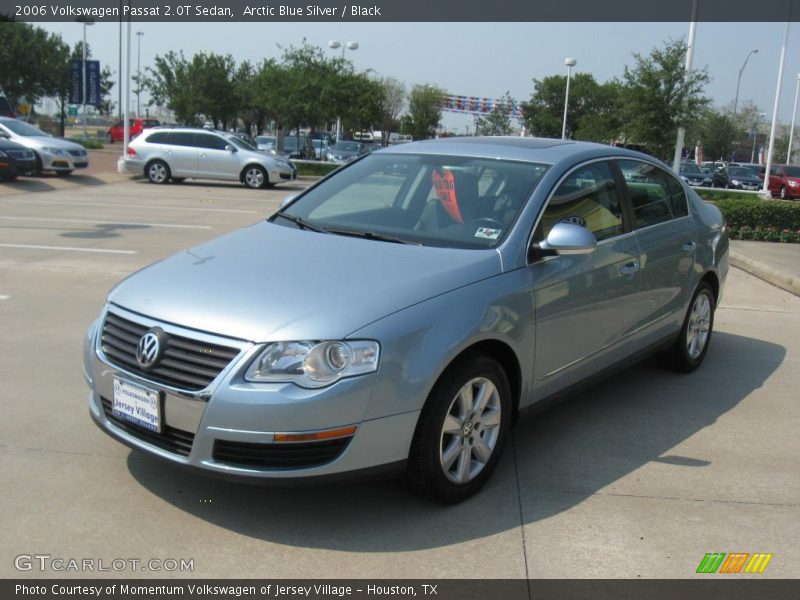 Arctic Blue Silver / Black 2006 Volkswagen Passat 2.0T Sedan