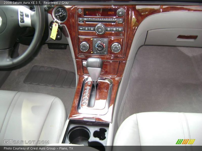 Red Jewel / Gray 2008 Saturn Aura XE 3.5
