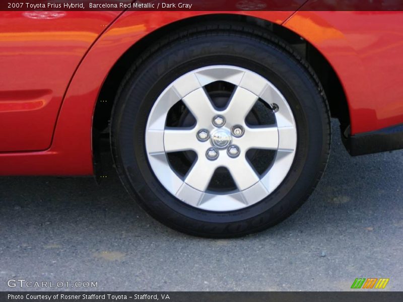 Barcelona Red Metallic / Dark Gray 2007 Toyota Prius Hybrid