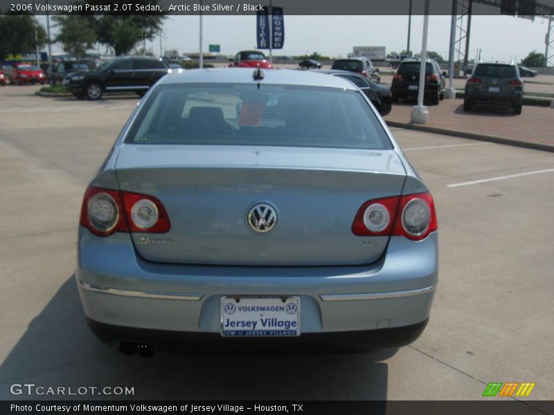 Arctic Blue Silver / Black 2006 Volkswagen Passat 2.0T Sedan