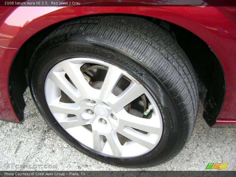 Red Jewel / Gray 2008 Saturn Aura XE 3.5