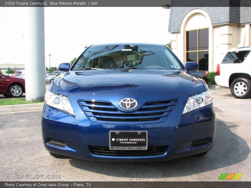 Blue Ribbon Metallic / Ash 2009 Toyota Camry LE