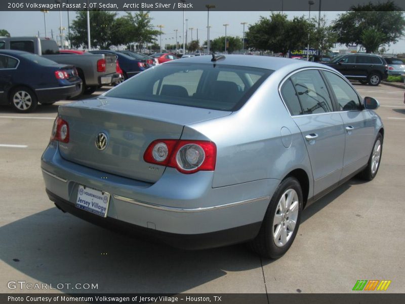 Arctic Blue Silver / Black 2006 Volkswagen Passat 2.0T Sedan