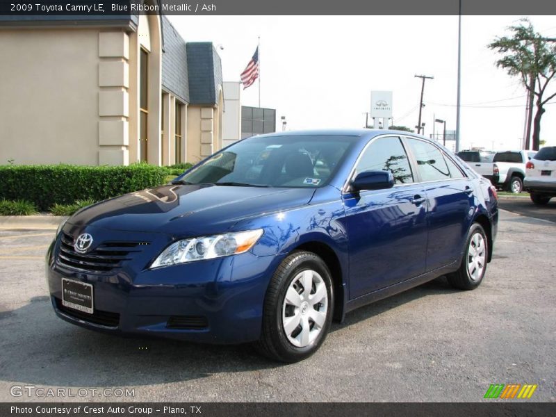 Blue Ribbon Metallic / Ash 2009 Toyota Camry LE