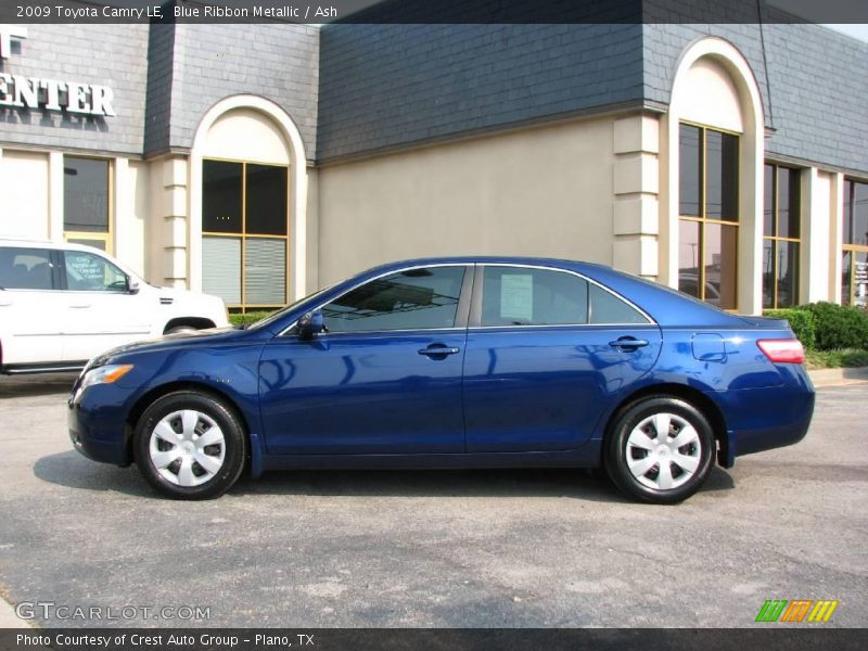 Blue Ribbon Metallic / Ash 2009 Toyota Camry LE