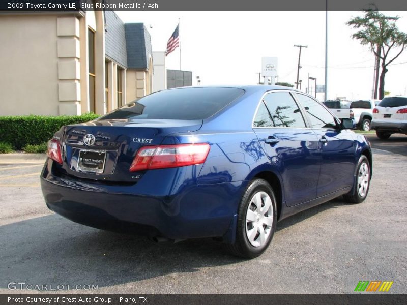Blue Ribbon Metallic / Ash 2009 Toyota Camry LE