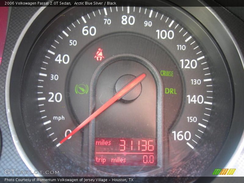 Arctic Blue Silver / Black 2006 Volkswagen Passat 2.0T Sedan