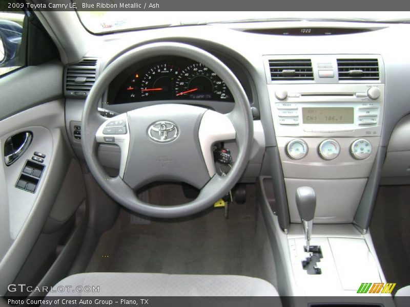 Blue Ribbon Metallic / Ash 2009 Toyota Camry LE