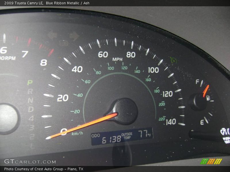 Blue Ribbon Metallic / Ash 2009 Toyota Camry LE