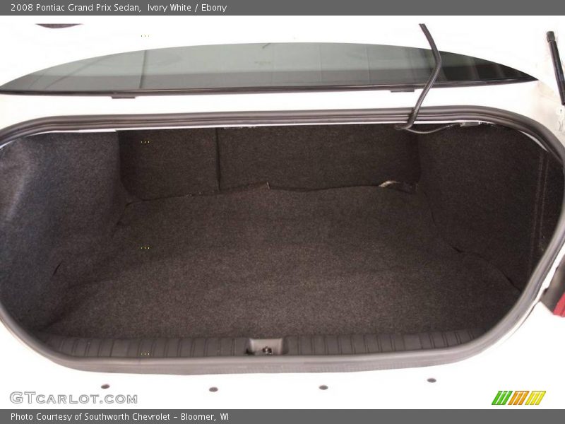 Ivory White / Ebony 2008 Pontiac Grand Prix Sedan