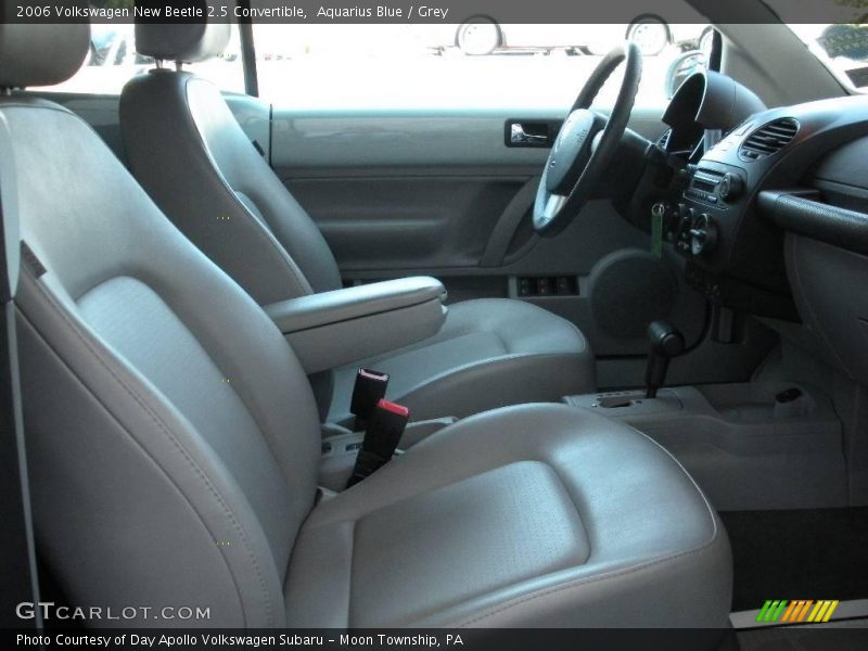Aquarius Blue / Grey 2006 Volkswagen New Beetle 2.5 Convertible