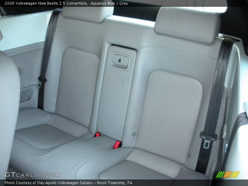 Aquarius Blue / Grey 2006 Volkswagen New Beetle 2.5 Convertible