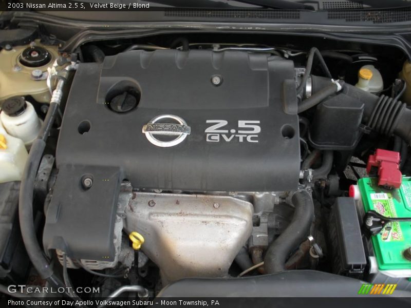 Velvet Beige / Blond 2003 Nissan Altima 2.5 S