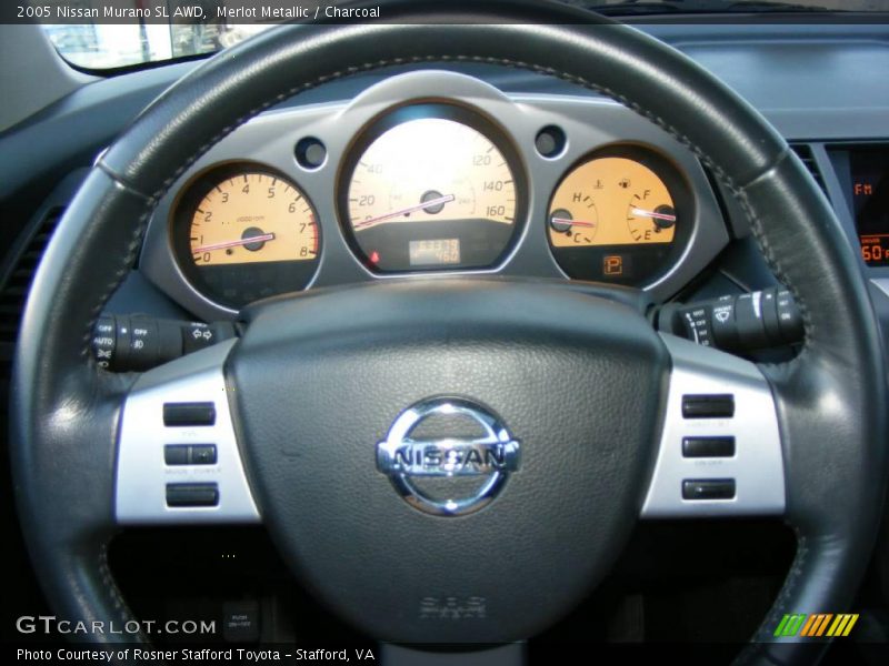 Merlot Metallic / Charcoal 2005 Nissan Murano SL AWD