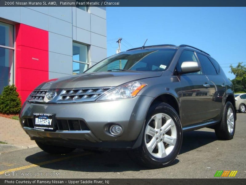 Platinum Pearl Metallic / Charcoal 2006 Nissan Murano SL AWD