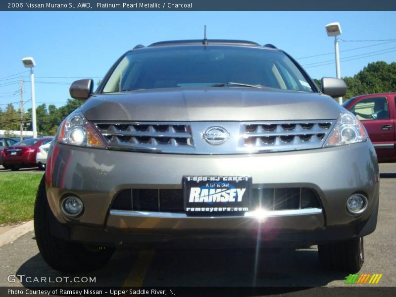 Platinum Pearl Metallic / Charcoal 2006 Nissan Murano SL AWD