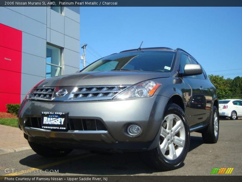 Platinum Pearl Metallic / Charcoal 2006 Nissan Murano SL AWD