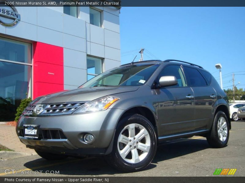 Platinum Pearl Metallic / Charcoal 2006 Nissan Murano SL AWD
