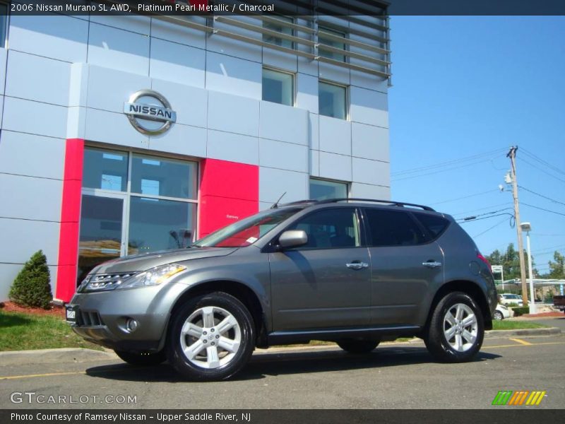 Platinum Pearl Metallic / Charcoal 2006 Nissan Murano SL AWD