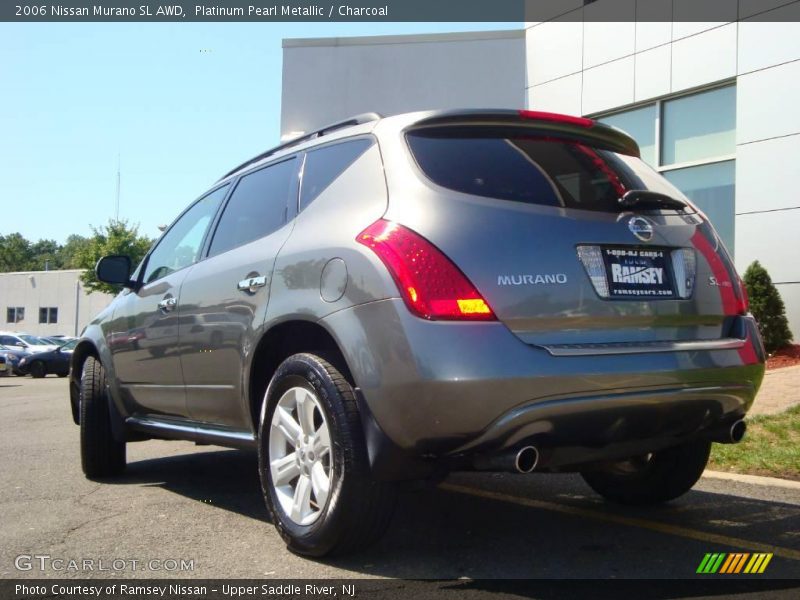 Platinum Pearl Metallic / Charcoal 2006 Nissan Murano SL AWD