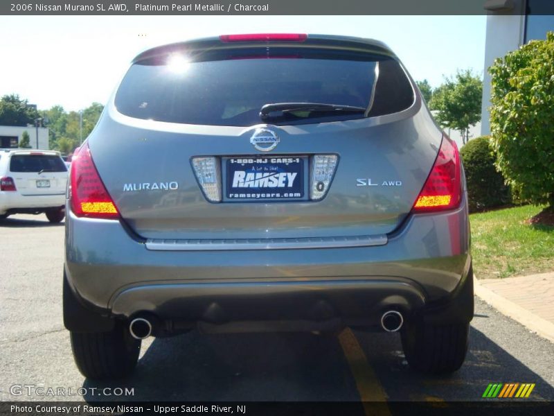 Platinum Pearl Metallic / Charcoal 2006 Nissan Murano SL AWD