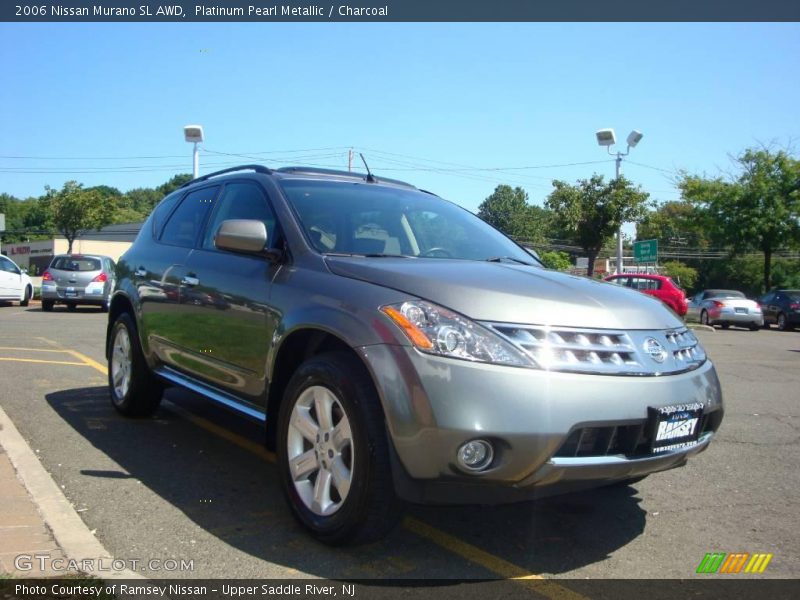 Platinum Pearl Metallic / Charcoal 2006 Nissan Murano SL AWD