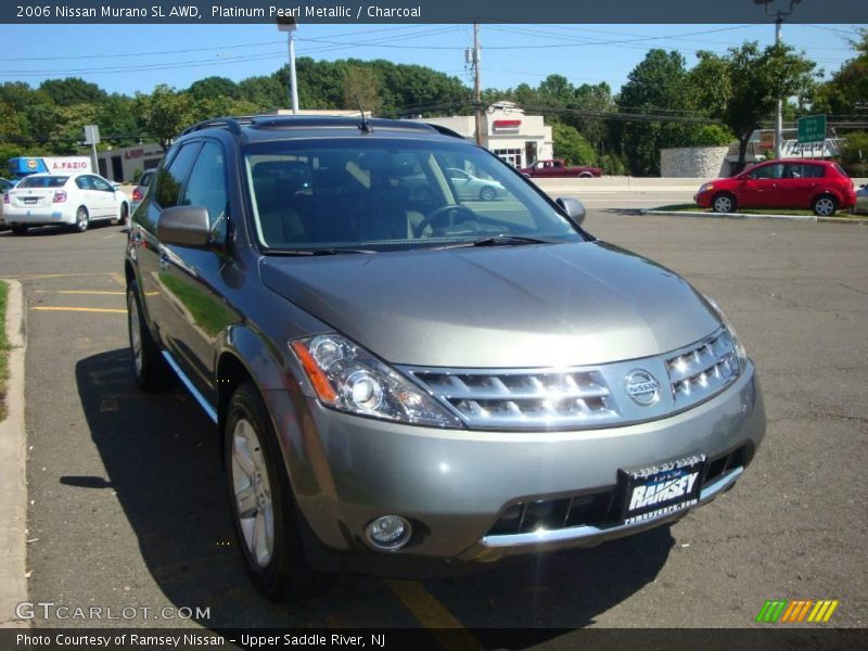 Platinum Pearl Metallic / Charcoal 2006 Nissan Murano SL AWD