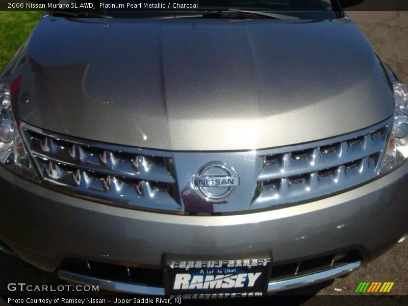 Platinum Pearl Metallic / Charcoal 2006 Nissan Murano SL AWD