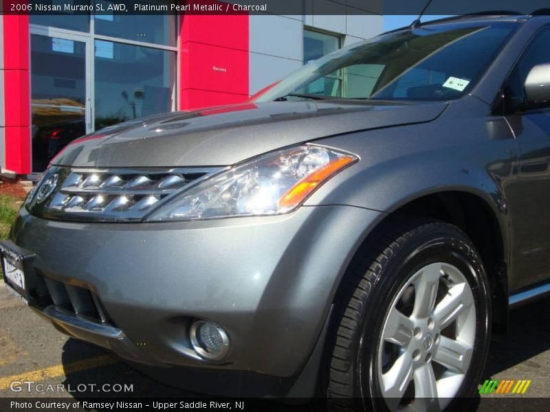 Platinum Pearl Metallic / Charcoal 2006 Nissan Murano SL AWD