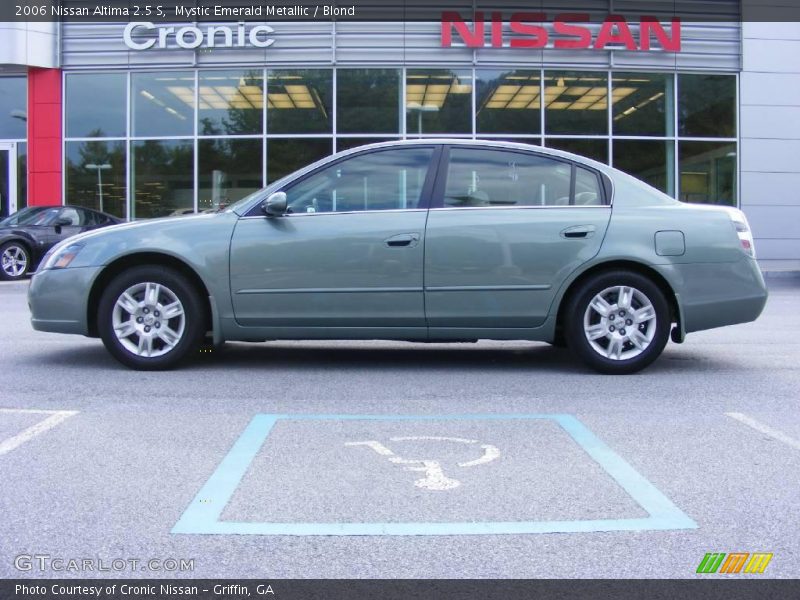Mystic Emerald Metallic / Blond 2006 Nissan Altima 2.5 S