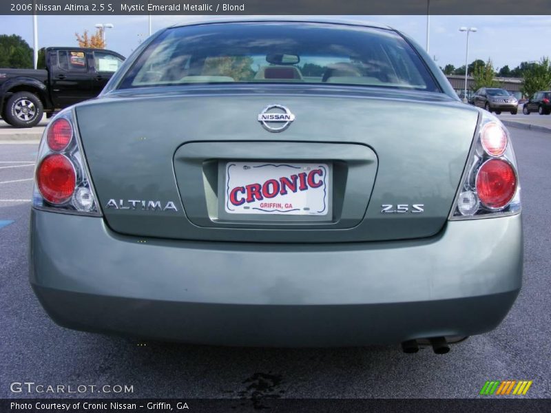 Mystic Emerald Metallic / Blond 2006 Nissan Altima 2.5 S