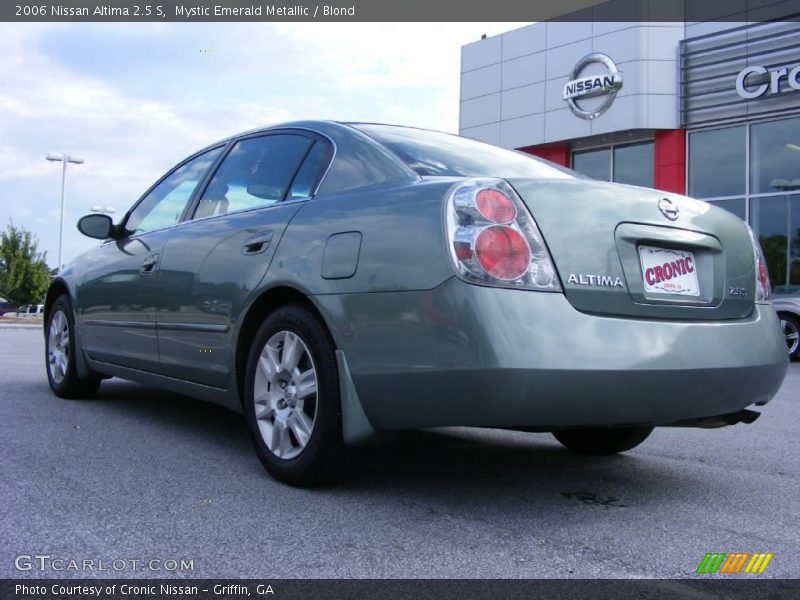 Mystic Emerald Metallic / Blond 2006 Nissan Altima 2.5 S