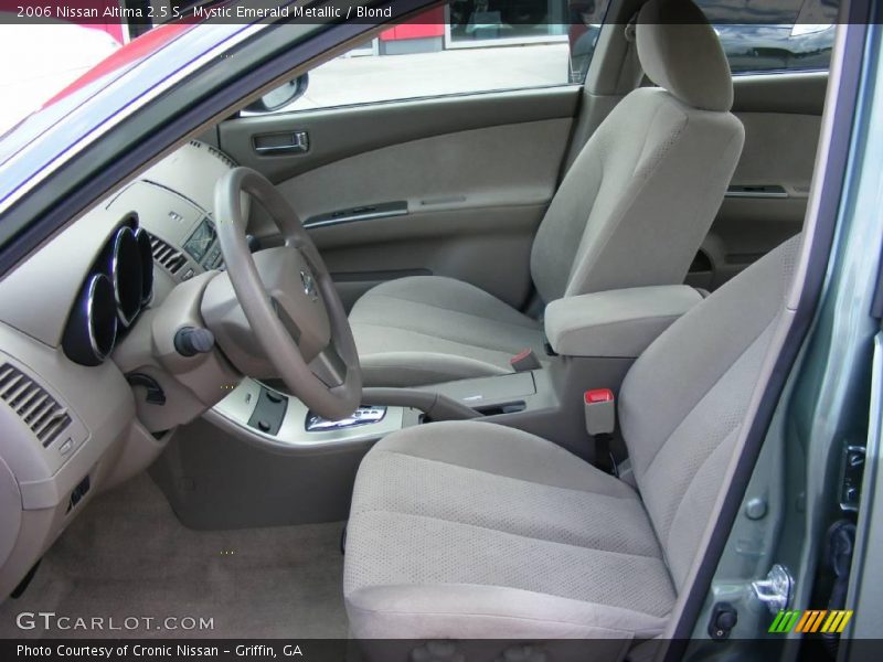 Mystic Emerald Metallic / Blond 2006 Nissan Altima 2.5 S