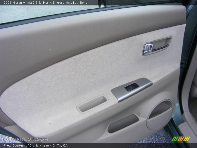 Mystic Emerald Metallic / Blond 2006 Nissan Altima 2.5 S
