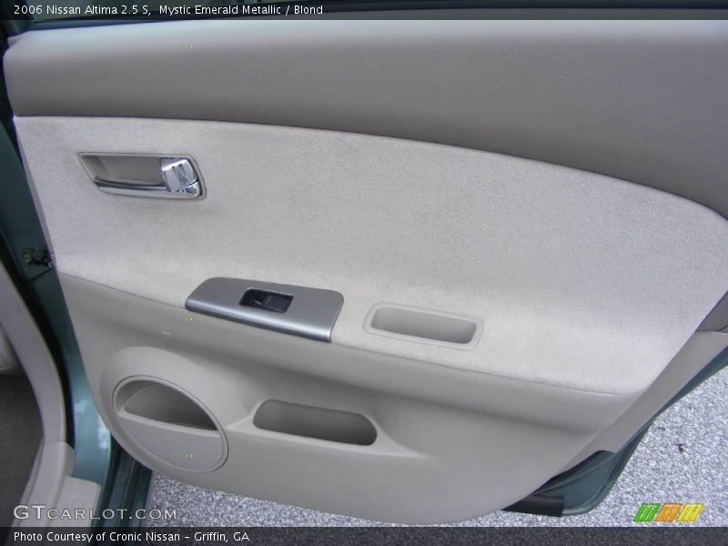 Mystic Emerald Metallic / Blond 2006 Nissan Altima 2.5 S