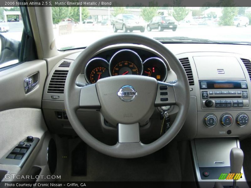 Mystic Emerald Metallic / Blond 2006 Nissan Altima 2.5 S