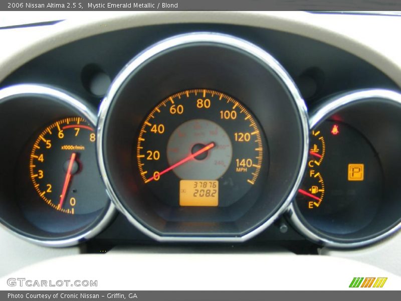 Mystic Emerald Metallic / Blond 2006 Nissan Altima 2.5 S