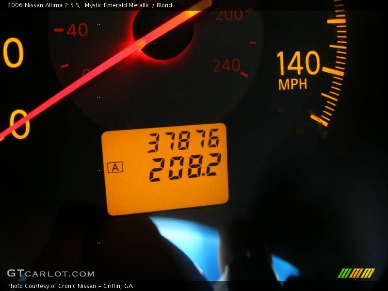 Mystic Emerald Metallic / Blond 2006 Nissan Altima 2.5 S