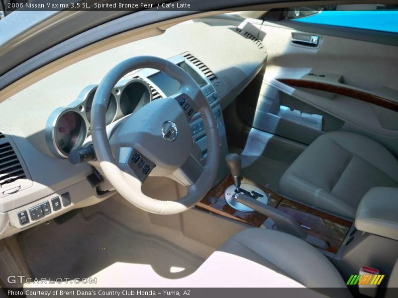 Spirited Bronze Pearl / Cafe Latte 2006 Nissan Maxima 3.5 SL