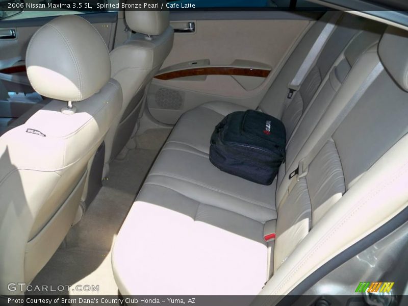 Spirited Bronze Pearl / Cafe Latte 2006 Nissan Maxima 3.5 SL