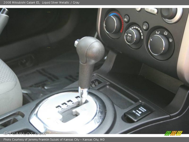 Liquid Silver Metallic / Gray 2008 Mitsubishi Galant ES