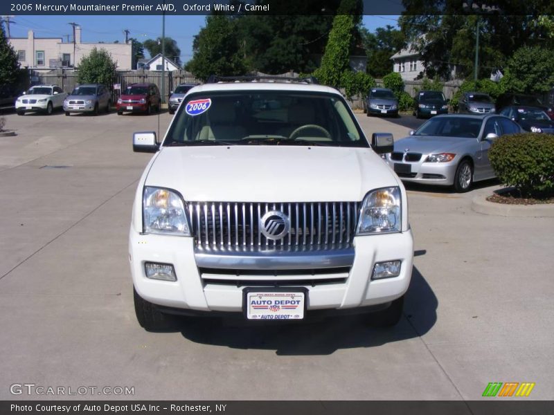 Oxford White / Camel 2006 Mercury Mountaineer Premier AWD