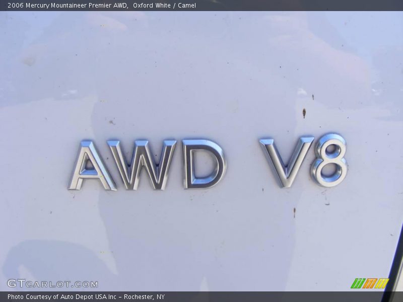 Oxford White / Camel 2006 Mercury Mountaineer Premier AWD