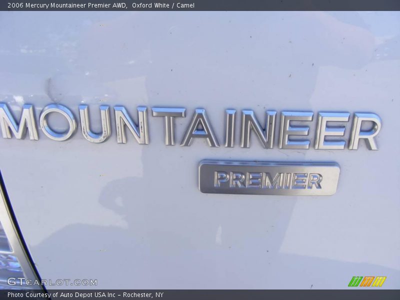 Oxford White / Camel 2006 Mercury Mountaineer Premier AWD