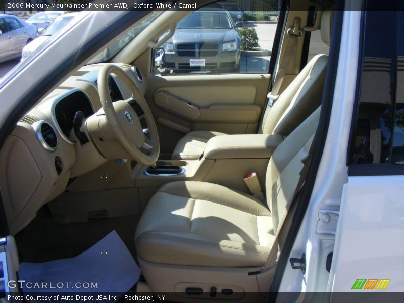 Oxford White / Camel 2006 Mercury Mountaineer Premier AWD