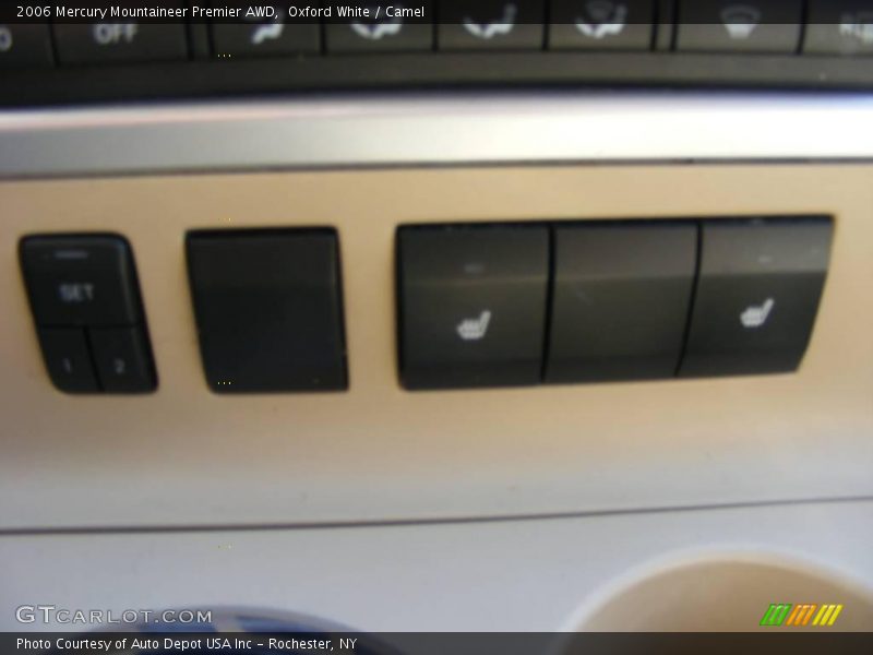 Oxford White / Camel 2006 Mercury Mountaineer Premier AWD
